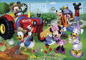 obrázok puzzlí Puzzle 104 Mickey Mouse Club House