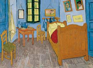 obrázok puzzlí Puzzle 3000 Gogh, Izba v Arles