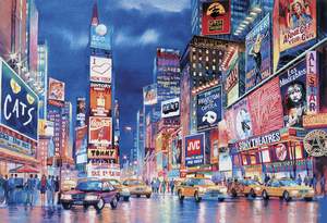 obrázok puzzlí Puzzle 1000 New York Lights
