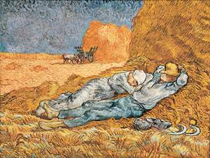 obrázok puzzlí Puzzle 1000 Van Gogh, La Siesta