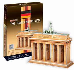 obrázok puzzlí Puzzle 3D The Brandenburg Gate