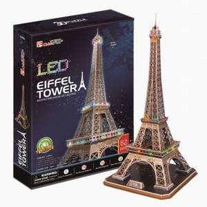 obrázok puzzlí Puzzle 3D Eiffelova veža