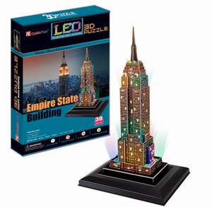 obrázok puzzlí Puzzle 3D Empire State Building