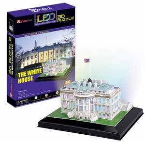 obrázok puzzlí Puzzle 3D White House