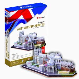 obrázok puzzlí Puzzle 3D Westminster Abbey