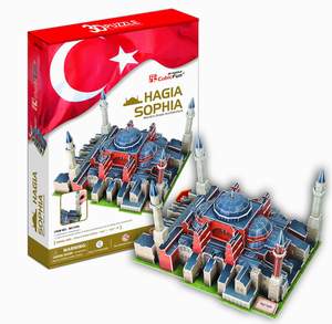 obrázok puzzlí Puzzle 3D Hagia Sophia