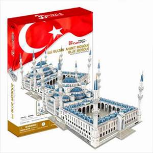 obrázok puzzlí Puzzle 3D Mešita sultána Ahmeda