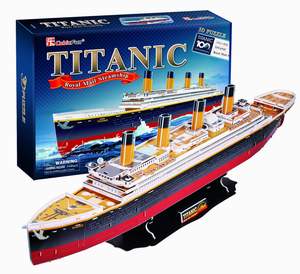 obrázok puzzlí Puzzle 3D Titanic XL