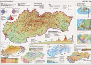 obrázok puzzlí Puzzle 2000 Mapa Slovenska