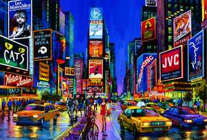 obrázok puzzlí Puzzle 1000 Times Square, New York