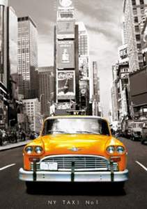 obrázok puzzlí Puzzle 1000 Taxi No1, New York