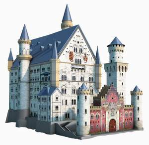obrázok puzzlí Puzzle 3D Neuschwanstein