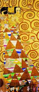 obrázok puzzlí Puzzle 1000 Klimt, Die Erwartung