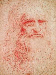 obrázok puzzlí Puzzle 1500 Leonardo, Autoportrét