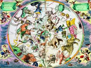 obrázok puzzlí Puzzle 1500 Cellarius, Zodiac