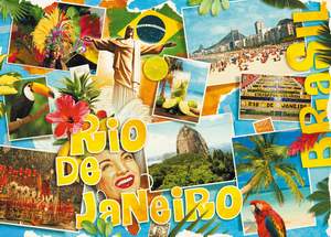obrázok puzzlí Puzzle 3000 Rio de Janeiro