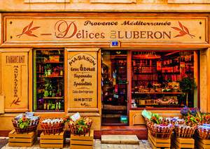 obrázok puzzlí Puzzle 1000 Delicatessen in Provence