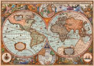 obrázok puzzlí Puzzle 3000 Ancient World Map