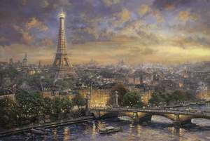 obrázok puzzlí Puzzle 1000 Paríž, mesto lásky 