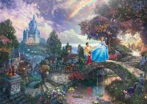 obrázok puzzlí Puzzle 1000 Disney Cinderella