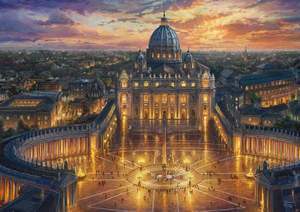 obrázok puzzlí Puzzle 1000 Vatikan