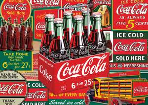 obrázok puzzlí Puzzle 1000 Coca Cola, Klassiker