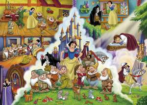 obrázok puzzlí Puzzle 60 Snow White Story