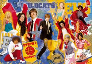 obrázok puzzlí Puzzle 104 High School Musical