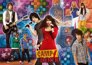 obrázok puzzlí Puzzle 250 Camp Rock, True Friends