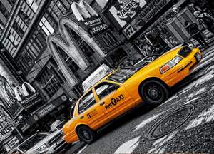 obrázok puzzlí Puzzle 1000 NY taxi