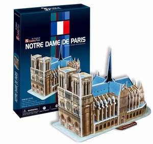 obrázok puzzlí Puzzle 3D Notre Dame de Paris