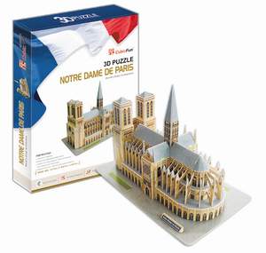 obrázok puzzlí Puzzle 3D Notre Dame de Paris